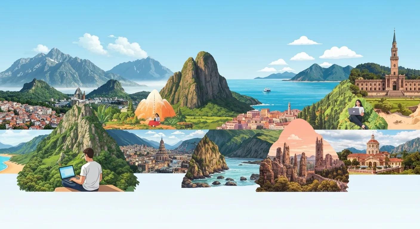 The Best Travel Destinations for Digital Nomads in 2025