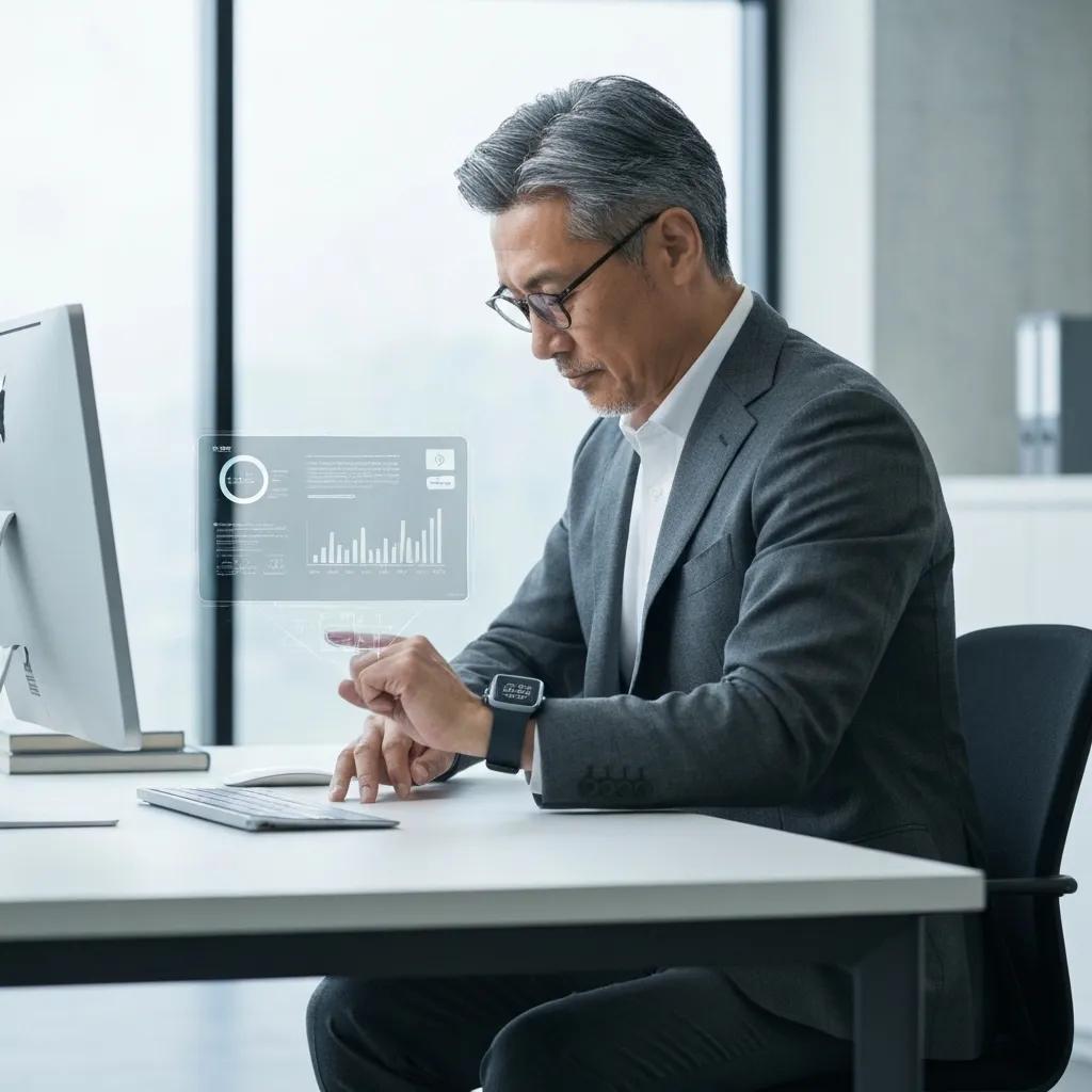 Person reviewing digital nomad visa documents at a desk with travel essentials, emphasizing the visa application process