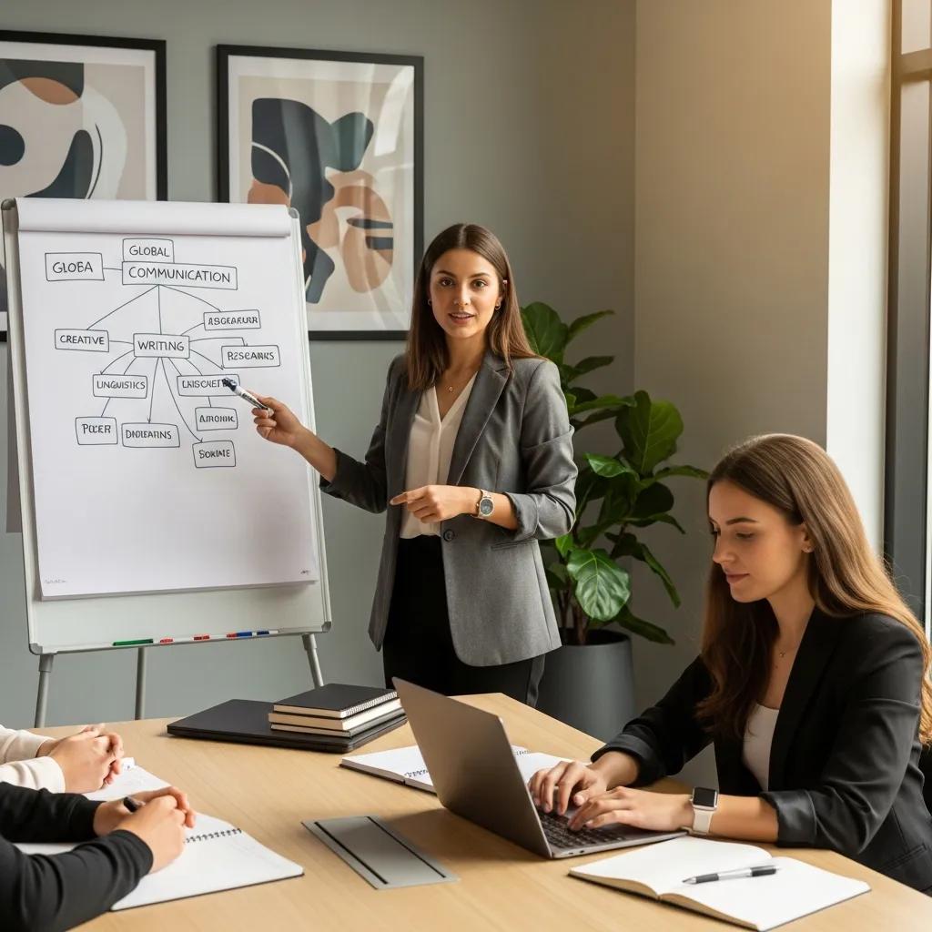 Recent FATA University graduate engaged in a professional writing or teaching activity